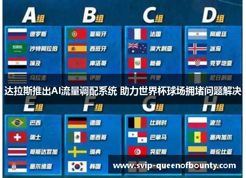 达拉斯推出AI流量调配系统 助力世界杯球场拥堵问题解决